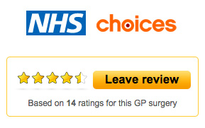 leave your review for our surgery on the NHS website